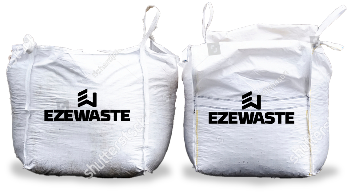 White Sacks for Waste Removal